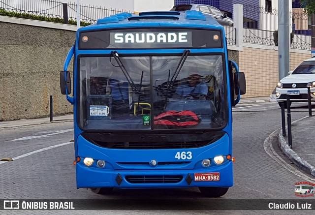 Biguaçu Transportes Coletivos Administração e Participação 463 na cidade de Florianópolis, Santa Catarina, Brasil, por Claudio Luiz. Número da foto: #13172804.