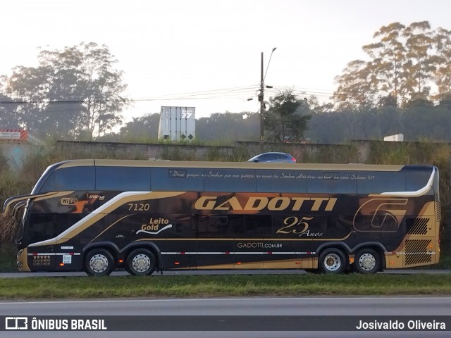Auto Viação Gadotti 7120 na cidade de Embu das Artes, São Paulo, Brasil, por Josivaldo Oliveira. Número da foto: #13172691.