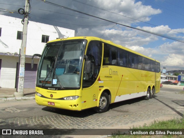 Viação Itapemirim 8815 na cidade de Caruaru, Pernambuco, Brasil, por Lenilson da Silva Pessoa. Número da foto: #13172940.