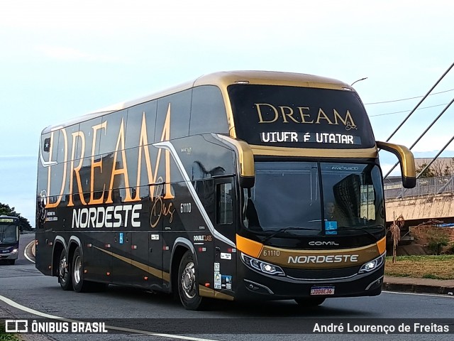 Expresso Nordeste 61110 na cidade de Campinas, São Paulo, Brasil, por André Lourenço de Freitas. Número da foto: #13173297.