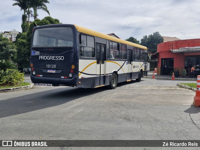 Viação Progresso 18128 na cidade de Três Rios, Rio de Janeiro, Brasil, por Zé Ricardo Reis. Número da foto: #13171673.
