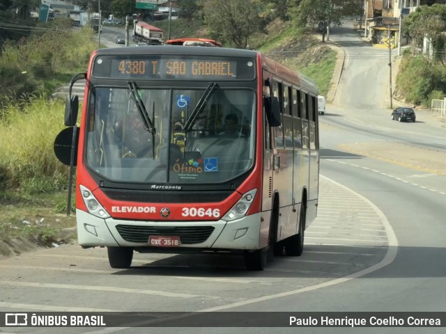 Expresso Luziense > Territorial Com. Part. e Empreendimentos 30646 na cidade de Sabará, Minas Gerais, Brasil, por Paulo Henrique Coelho Correa. Número da foto: #13171188.