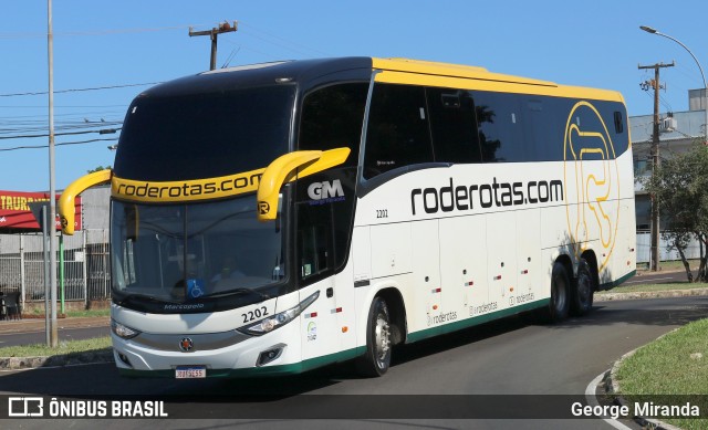 RodeRotas - Rotas de Viação do Triângulo 2202 na cidade de Foz do Iguaçu, Paraná, Brasil, por George Miranda. Número da foto: #13172038.