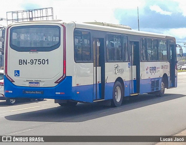 Transportes Barata BN-97501 na cidade de Ananindeua, Pará, Brasil, por Lucas Jacó. Número da foto: #13172424.