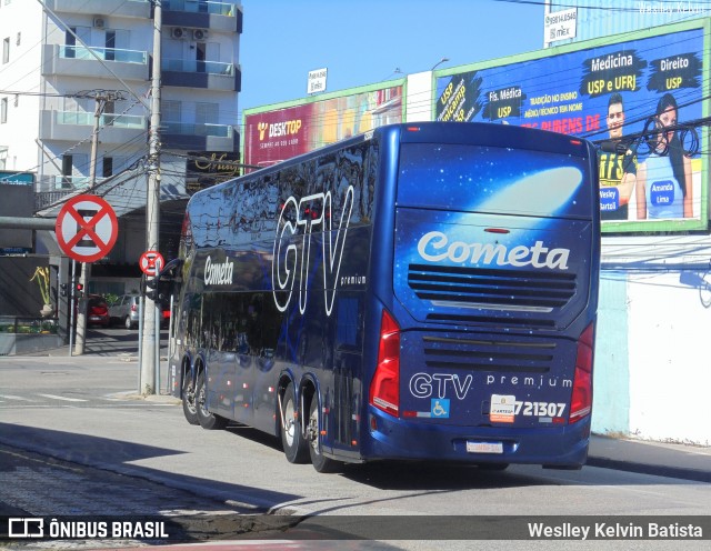 Viação Cometa 721307 na cidade de Sorocaba, São Paulo, Brasil, por Weslley Kelvin Batista. Número da foto: #13171784.