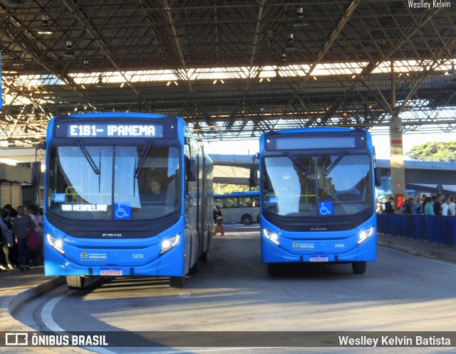 BRT Sorocaba Concessionária de Serviços Públicos SPE S/A 3402 na cidade de Sorocaba, São Paulo, Brasil, por Weslley Kelvin Batista. Número da foto: #13171754.