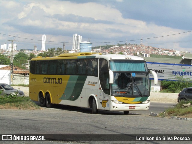 Empresa Gontijo de Transportes 14010 na cidade de Caruaru, Pernambuco, Brasil, por Lenilson da Silva Pessoa. Número da foto: #13172927.