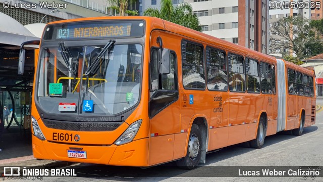 Auto Viação São José dos Pinhais EI601 na cidade de Curitiba, Paraná, Brasil, por Lucas Weber Calizario. Número da foto: #13171180.