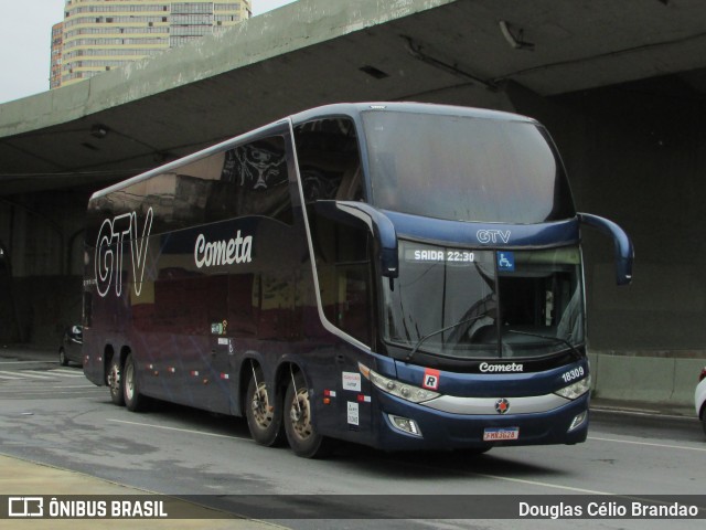 Viação Cometa 18309 na cidade de Belo Horizonte, Minas Gerais, Brasil, por Douglas Célio Brandao. Número da foto: #13173204.