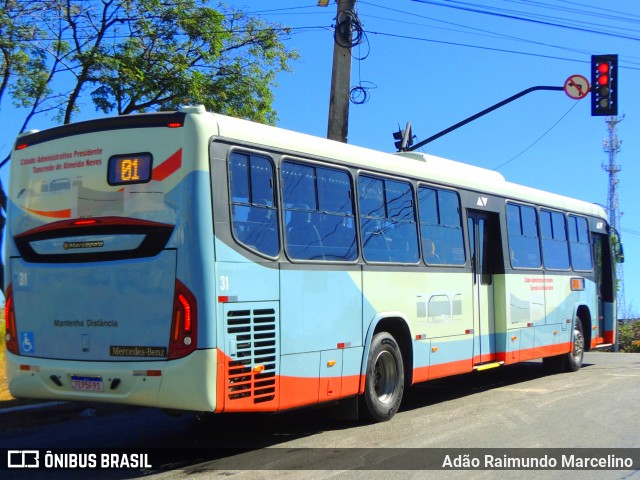 Auto Omnibus Floramar 31 na cidade de Belo Horizonte, Minas Gerais, Brasil, por Adão Raimundo Marcelino. Número da foto: #13173339.