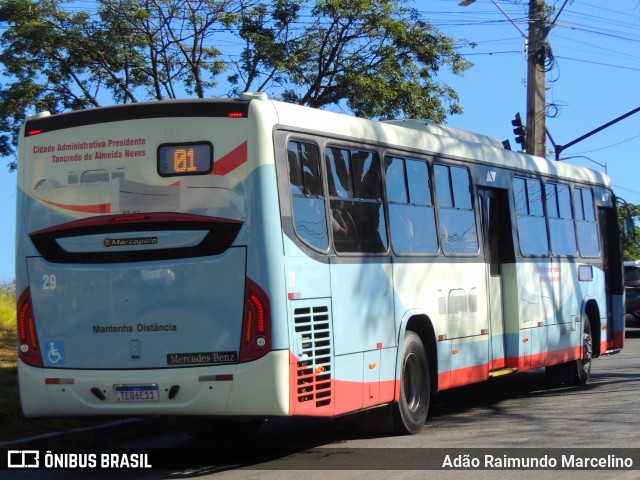 Auto Omnibus Floramar 29 na cidade de Belo Horizonte, Minas Gerais, Brasil, por Adão Raimundo Marcelino. Número da foto: #13173327.
