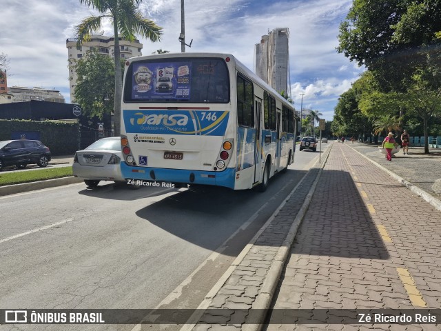 TRANSA - Transa Transporte Coletivo 746 na cidade de Três Rios, Rio de Janeiro, Brasil, por Zé Ricardo Reis. Número da foto: #13171601.