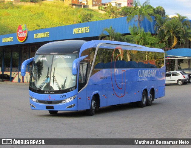 Expresso Guanabara 2519 na cidade de Paraíba do Sul, Rio de Janeiro, Brasil, por Mattheus Bassamar Neto. Número da foto: #13172450.
