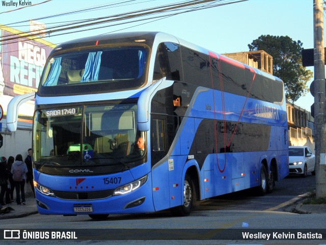 UTIL - União Transporte Interestadual de Luxo 15407 na cidade de Sorocaba, São Paulo, Brasil, por Weslley Kelvin Batista. Número da foto: #13171750.