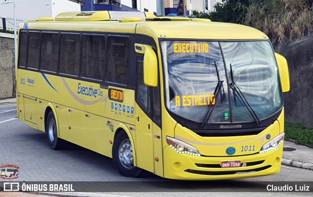 Biguaçu Transportes Coletivos Administração e Participação 1011 na cidade de Florianópolis, Santa Catarina, Brasil, por Claudio Luiz. Número da foto: #13172918.