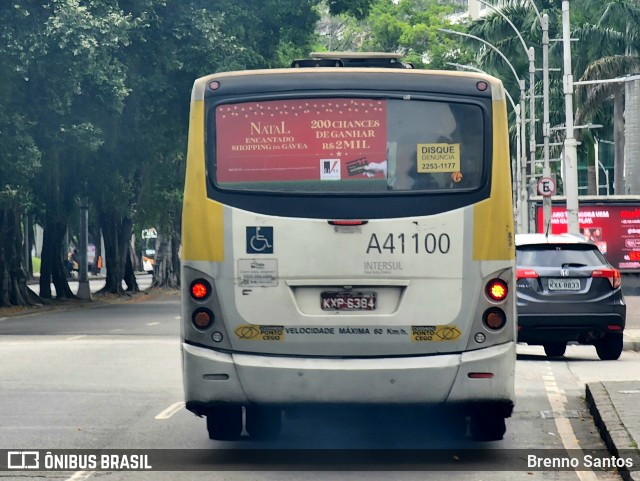 Real Auto Ônibus A41100 na cidade de Rio de Janeiro, Rio de Janeiro, Brasil, por Brenno Santos. Número da foto: #13171128.
