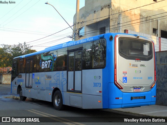 BRT Sorocaba Concessionária de Serviços Públicos SPE S/A 3073 na cidade de Sorocaba, São Paulo, Brasil, por Weslley Kelvin Batista. Número da foto: #13171768.