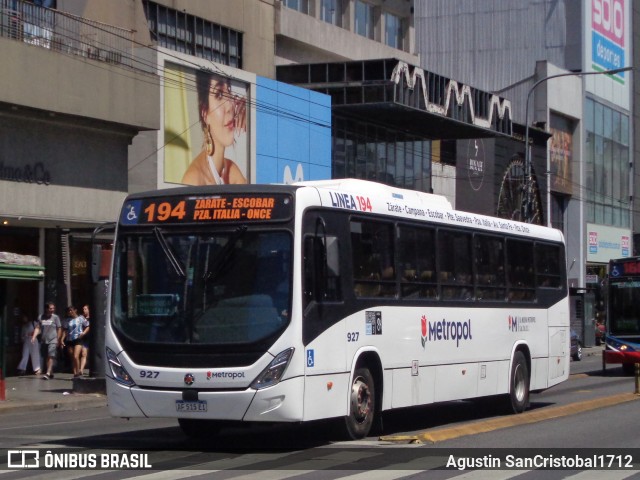 La Nueva Metropol 927 na cidade de Ciudad Autónoma de Buenos Aires, Argentina, por Agustin SanCristobal1712. Número da foto: #13172048.
