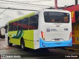 Êxodo Bus Transportes e Serviços 102 na cidade de Praia Grande, São Paulo, Brasil, por Carlos Eduardo. Número da foto: #13171651.