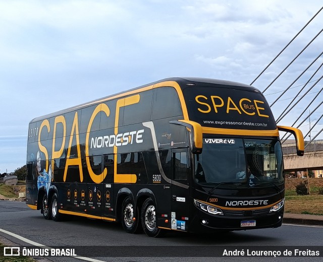 Expresso Nordeste 5830 na cidade de Campinas, São Paulo, Brasil, por André Lourenço de Freitas. Número da foto: #13175112.