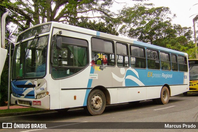 Expresso Regional 1036 na cidade de São Roque, São Paulo, Brasil, por Marcus Prado. Número da foto: #13175133.