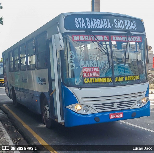 ViaBus Transportes CT-00001 na cidade de Belém, Pará, Brasil, por Lucas Jacó. Número da foto: #13175181.