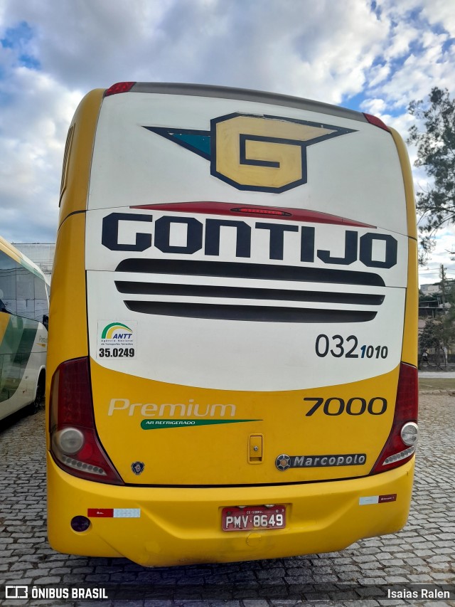 Empresa Gontijo de Transportes 7000 na cidade de Juiz de Fora, Minas Gerais, Brasil, por Isaias Ralen. Número da foto: #13174344.