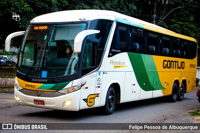 Empresa Gontijo de Transportes 19140 na cidade de Salvador, Bahia, Brasil, por Felipe Pessoa de Albuquerque. Número da foto: #13173856.