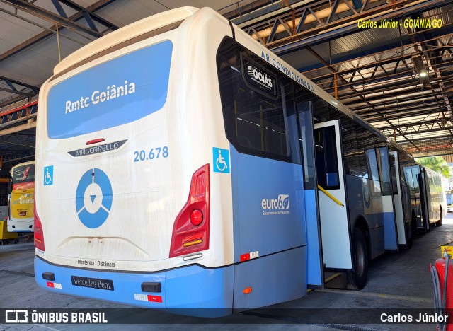 HP Transportes Coletivos 20.678 na cidade de Goiânia, Goiás, Brasil, por Carlos Júnior. Número da foto: #13174209.