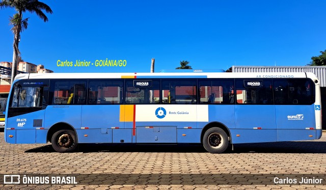 HP Transportes Coletivos 20.675 na cidade de Goiânia, Goiás, Brasil, por Carlos Júnior. Número da foto: #13174283.