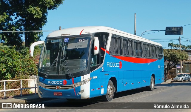Viação Riodoce 81801 na cidade de Cataguases, Minas Gerais, Brasil, por Rômulo Almeida. Número da foto: #13173811.