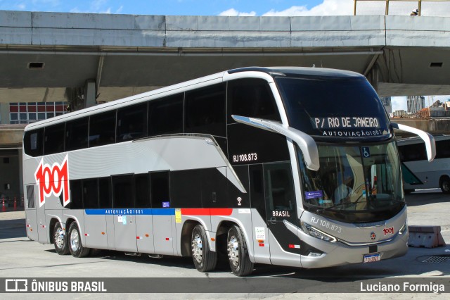 Auto Viação 1001 RJ 108.873 na cidade de Belo Horizonte, Minas Gerais, Brasil, por Luciano Formiga. Número da foto: #13173922.