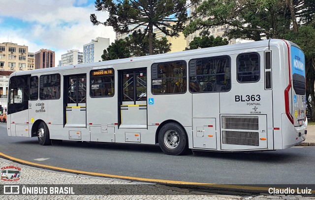 Transporte Coletivo Glória BL363 na cidade de Curitiba, Paraná, Brasil, por Claudio Luiz. Número da foto: #13174907.
