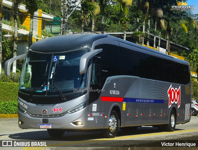 Auto Viação 1001 RJ 108.336 na cidade de Petrópolis, Rio de Janeiro, Brasil, por Victor Henrique. Número da foto: #13175286.