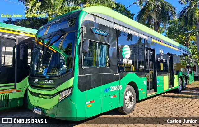 HP Transportes Coletivos 20805 na cidade de Goiânia, Goiás, Brasil, por Carlos Júnior. Número da foto: #13174100.
