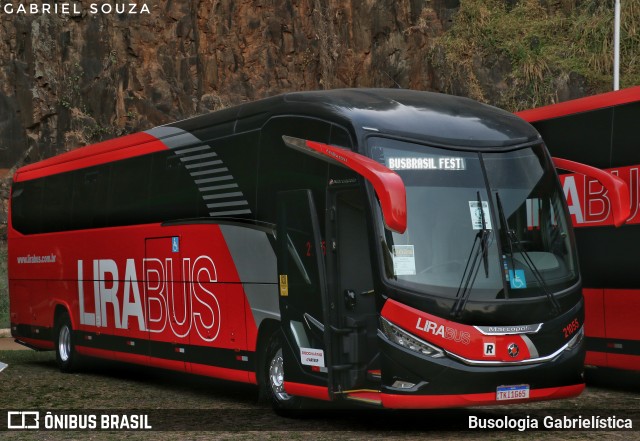 Lirabus 21055 na cidade de Campinas, São Paulo, Brasil, por Busologia Gabrielística. Número da foto: #13175189.