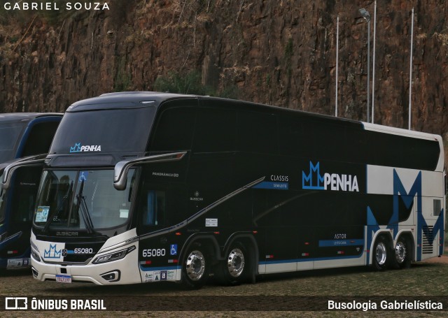 Empresa de Ônibus Nossa Senhora da Penha 65080 na cidade de Campinas, São Paulo, Brasil, por Busologia Gabrielística. Número da foto: #13175180.
