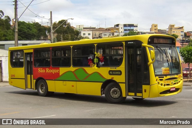 Viação São Roque 2610 na cidade de São Roque, São Paulo, Brasil, por Marcus Prado. Número da foto: #13175146.