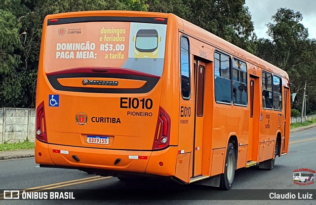 Auto Viação São José dos Pinhais EI010 na cidade de Curitiba, Paraná, Brasil, por Claudio Luiz. Número da foto: #13174875.