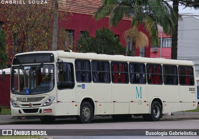 Reunidas Transportes Coletivos 30035 na cidade de Curitiba, Paraná, Brasil, por Busologia Gabrielística. Número da foto: #13174481.