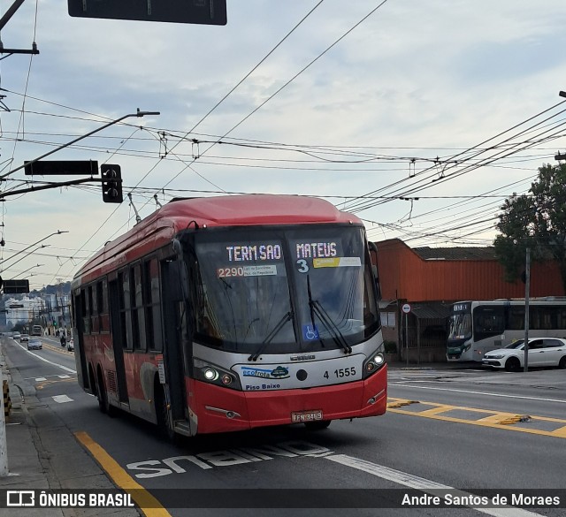 Himalaia Transportes > Ambiental Transportes Urbanos 4 1555 na cidade de São Paulo, São Paulo, Brasil, por Andre Santos de Moraes. Número da foto: #13174053.