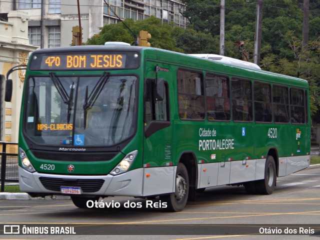 VAP - Viação Alto Petrópolis 4520 na cidade de Porto Alegre, Rio Grande do Sul, Brasil, por Otávio dos Reis . Número da foto: #13173852.