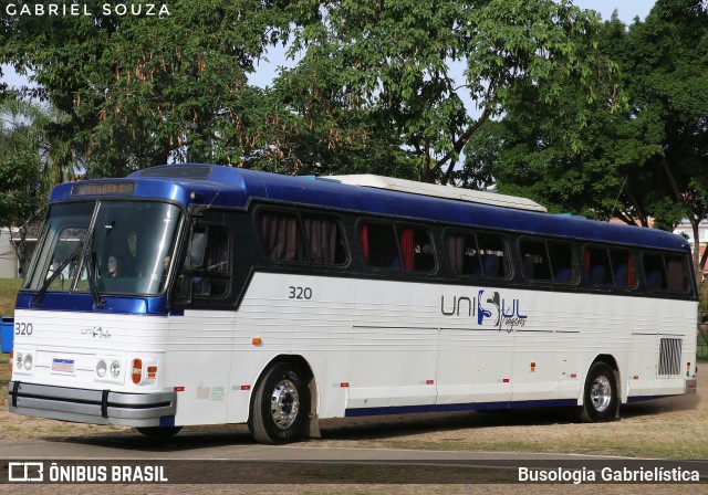 Unisul Viagens 320 na cidade de Campinas, São Paulo, Brasil, por Busologia Gabrielística. Número da foto: #13174940.