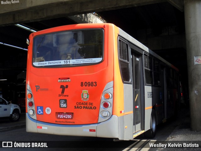 TRANSPPASS - Transporte de Passageiros 8 0983 na cidade de São Paulo, São Paulo, Brasil, por Weslley Kelvin Batista. Número da foto: #13173585.