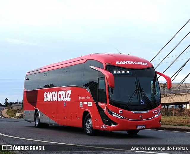 Viação Santa Cruz 31823 na cidade de Campinas, São Paulo, Brasil, por André Lourenço de Freitas. Número da foto: #13173765.
