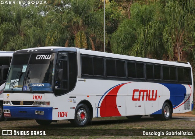 CMW Transportes 1104 na cidade de Campinas, São Paulo, Brasil, por Busologia Gabrielística. Número da foto: #13175186.