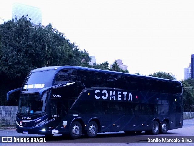 Viação Cometa 725306 na cidade de Curitiba, Paraná, Brasil, por Danilo Marcelo Silva. Número da foto: #13175184.