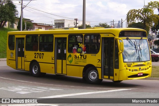 Viação Jundiaiense 2707 na cidade de Jundiaí, São Paulo, Brasil, por Marcus Prado. Número da foto: #13175039.