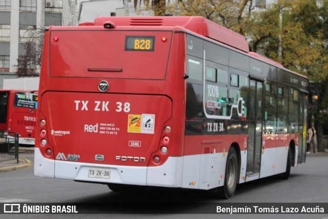 Buses Alfa S.A. 3140 na cidade de Quinta Normal, Santiago, Metropolitana de Santiago, Chile, por Benjamín Tomás Lazo Acuña. Número da foto: #13173951.