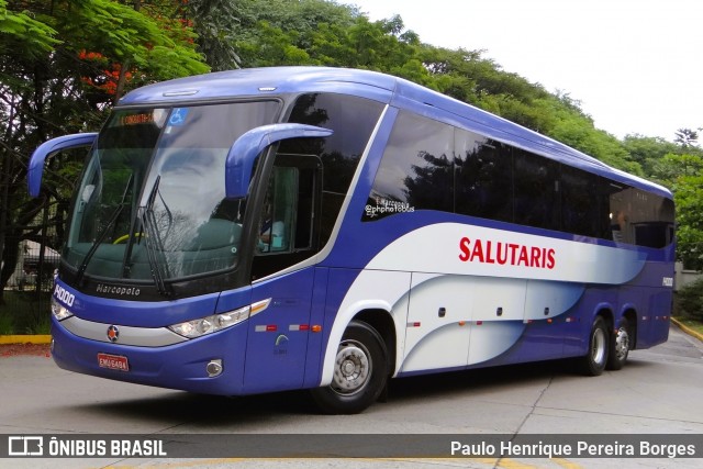 Viação Salutaris e Turismo 14000 na cidade de São Paulo, São Paulo, Brasil, por Paulo Henrique Pereira Borges. Número da foto: #13174619.